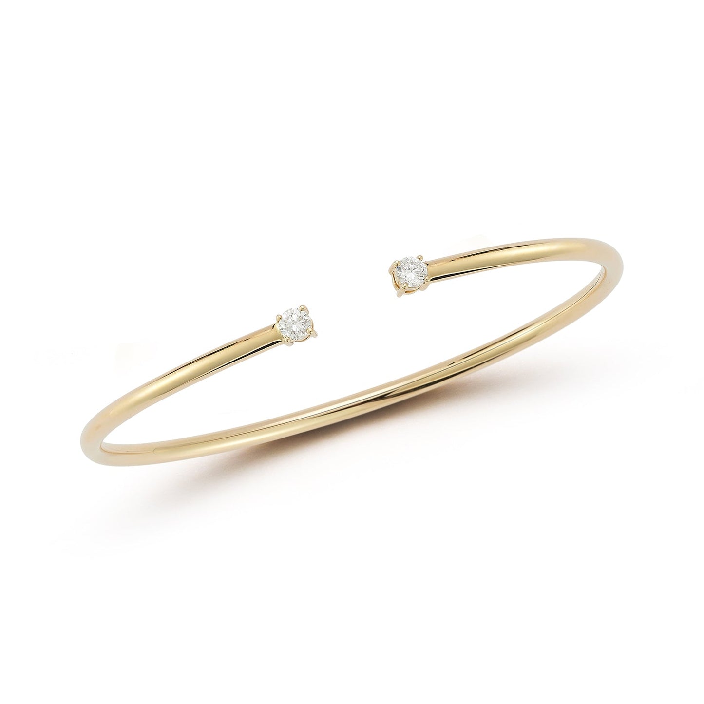 Natural Diamond Cuff Bracelet Carbon House