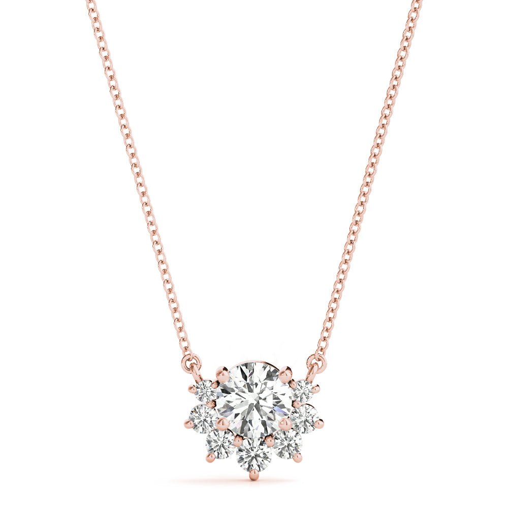 Flower Lab Diamond Necklace