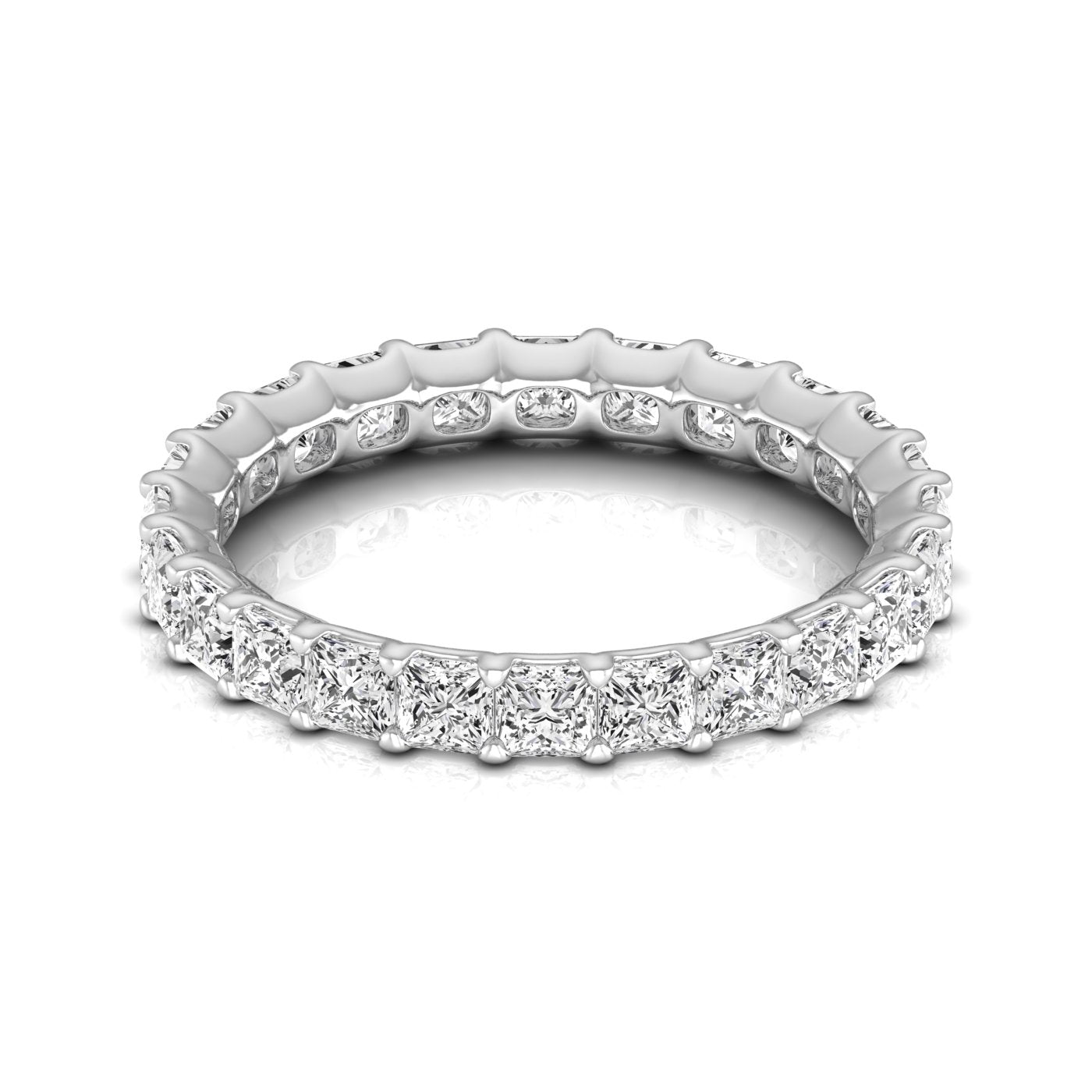 Princess Eternity Lab Diamond Band Ring (Copy) Carbon House