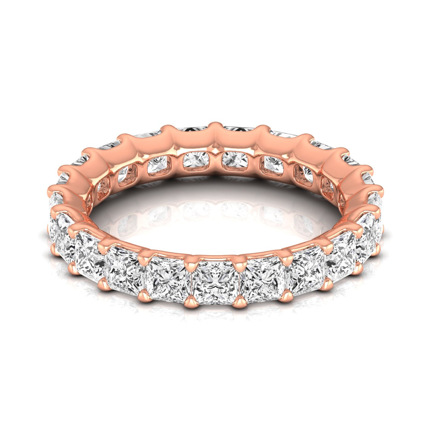Princess Eternity Lab Diamond Band Ring (Copy) Carbon House