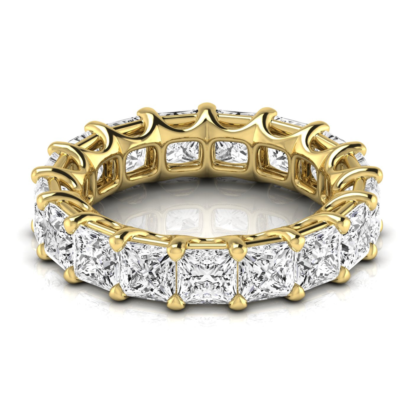 Princess Eternity Lab Diamond Band Ring (Copy) Carbon House