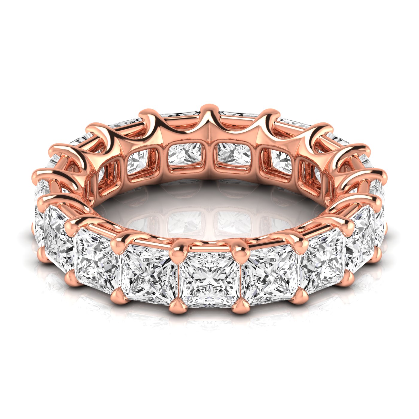 Princess Eternity Lab Diamond Band Ring (Copy) Carbon House
