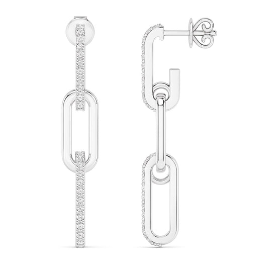 Link Drop Lab Diamond Earrings Carbon House
