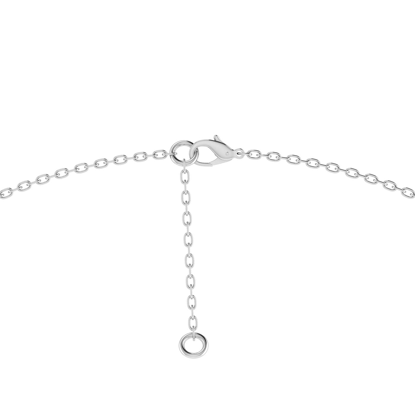 Multi Shape Bezel Lab Diamond Necklace Carbon House