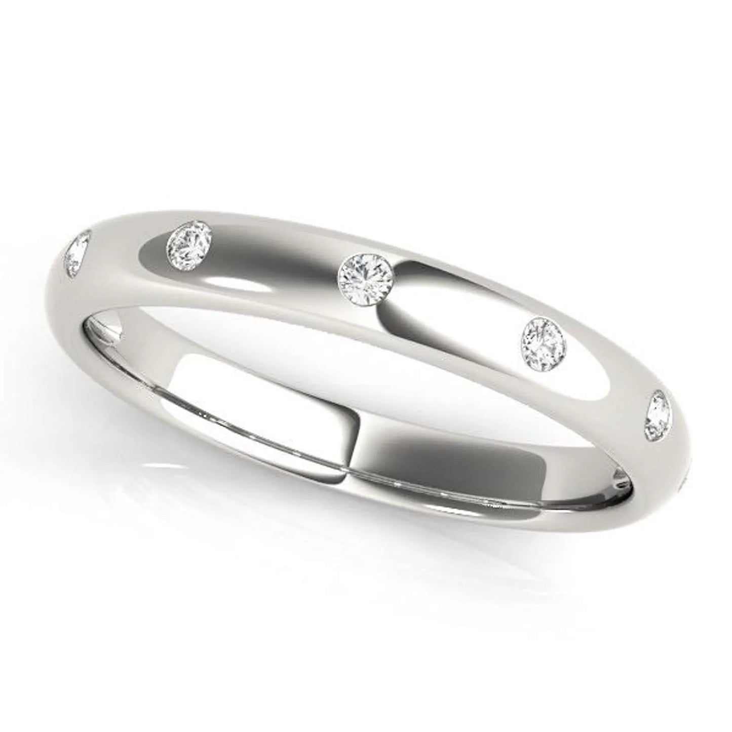 Dome Lab Diamond Band Ring