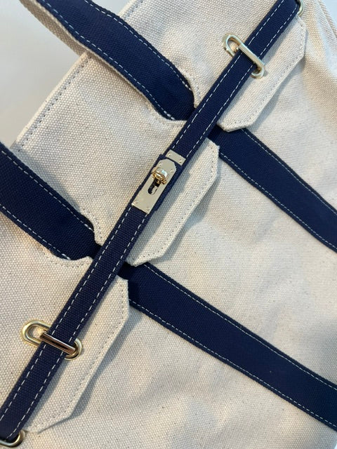 Carbon House X Purse Privé Tote (NAVY) Carbon House