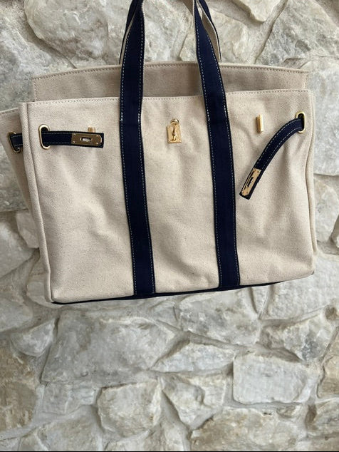 Carbon House X Purse Privé Tote (NAVY) Carbon House