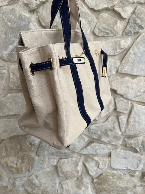 Carbon House X Purse Privé Tote (NAVY) Carbon House